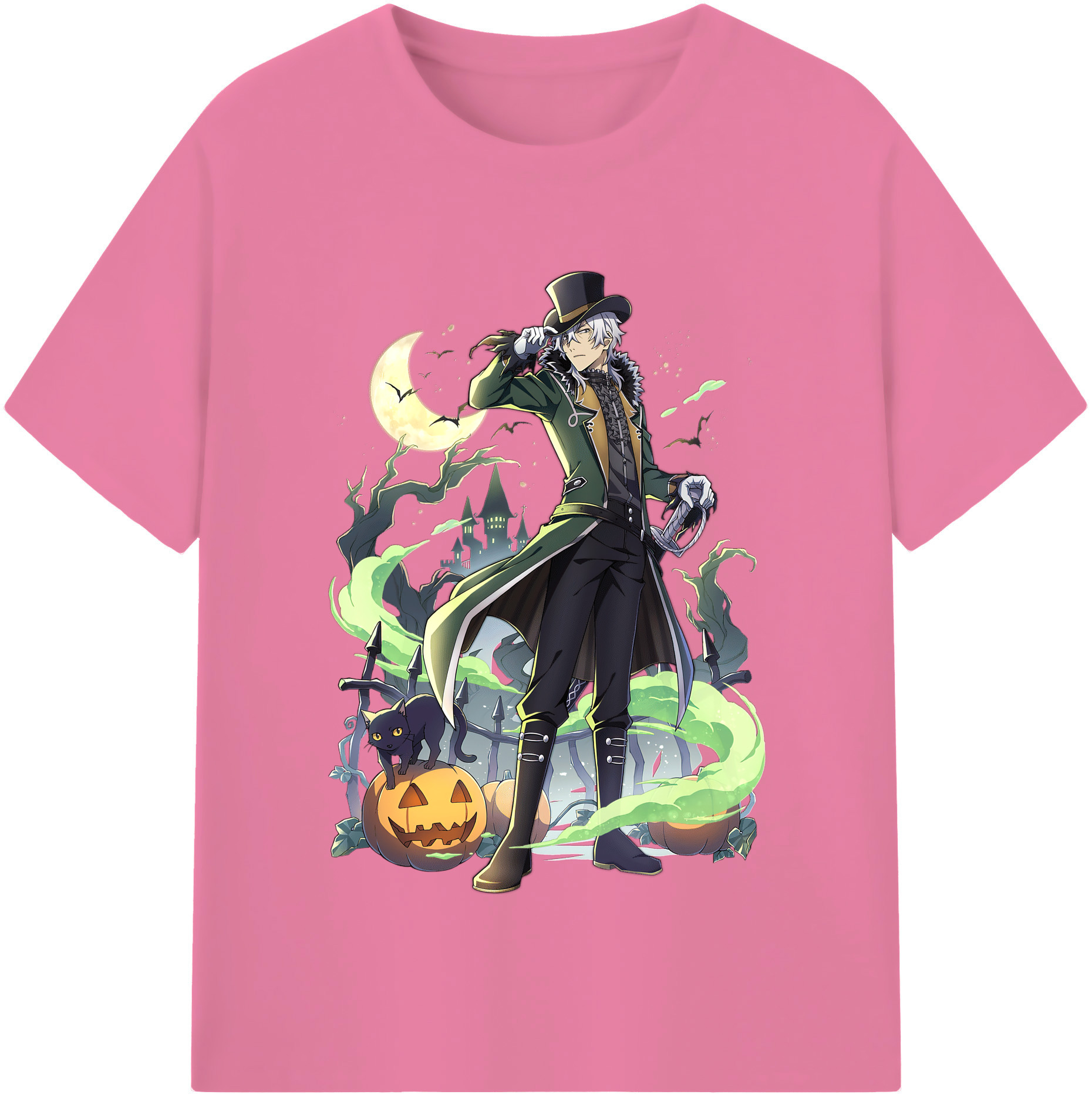 （画像用） 文豪ストレイドッグス Bungo Stray Dogs 綿100％半袖Tシャツ（フロントプリント）